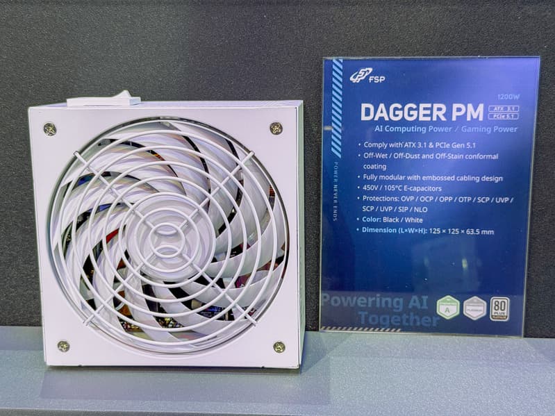 FSP на Computex 2026 показала блок питания Cannon на 3,3 кВт, корпуса для ИИ-ПК и СЖО AL36, настраиваемая без приложений - 4 FSP на Computex 2026 показала блок питания Cannon на 3,3 кВт, корпуса для ИИ-ПК и СЖО AL36, настраиваемая без приложений - 4