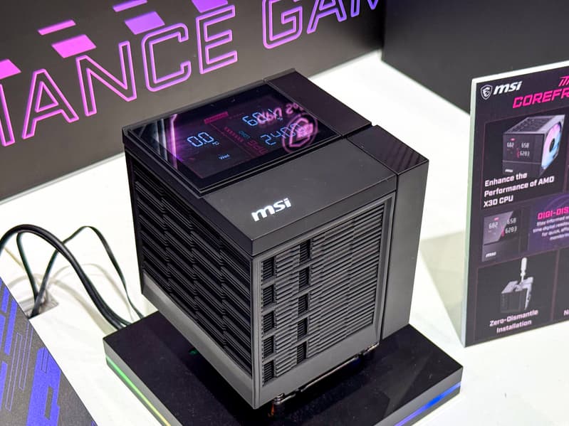 MSI на Computex 2026: СЖО с 6,67-дюймовым AMOLED-экраном, мегакорпус Maestro 900R, RTX 5090 Lightning Z с водяным охлаждением и блок питания с защитой 12V-2x6 - 8 MSI на Computex 2026: СЖО с 6,67-дюймовым AMOLED-экраном, мегакорпус Maestro 900R, RTX 5090 Lightning Z с водяным охлаждением и блок питания с защитой 12V-2x6 - 8