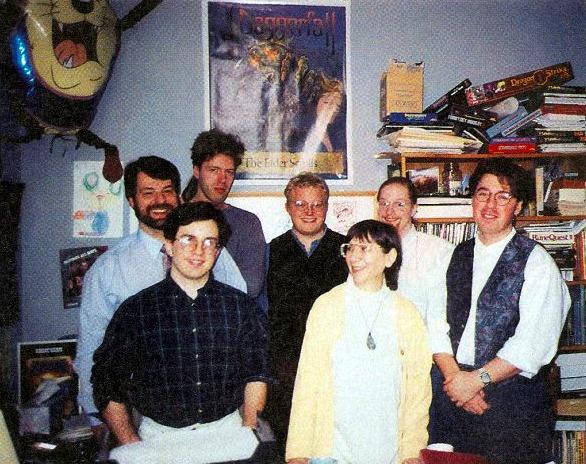 Bruce Nesmith, Hal Bouma, Julian LeFay, Ted Peterson, Louise Sandoval, Don Nalezyty, Mark Jones