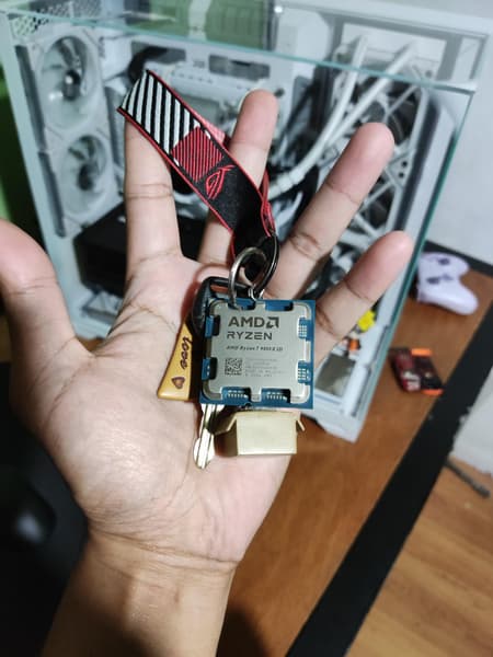 У пользователя внезапно умер Ryzen 7 9800X3D — процессор превратился в брелок для ключей за 500 долларов - 1