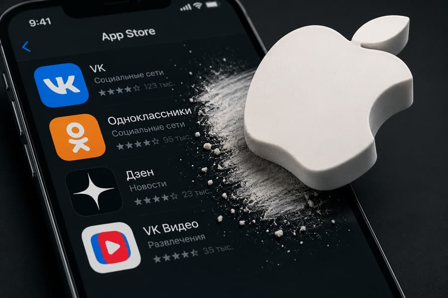 Apple рассказала, почему удалила приложения VK, «Одноклассники» и «Дзен» из App Store - 1