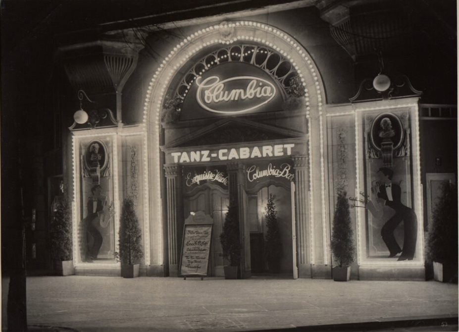 Кабаре «Колумбия», 1927