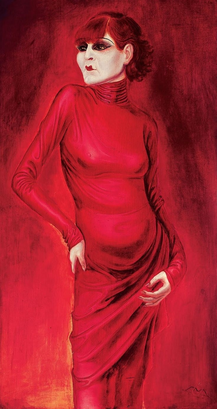 Портрет Аниты Бербер кисти Отто Дикса, 1925 г.