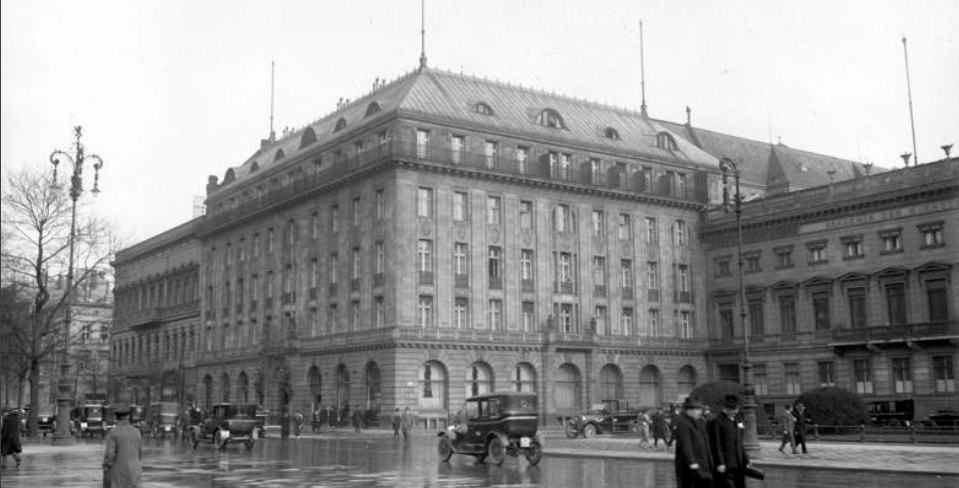 Отель Адлон, 1920-е.