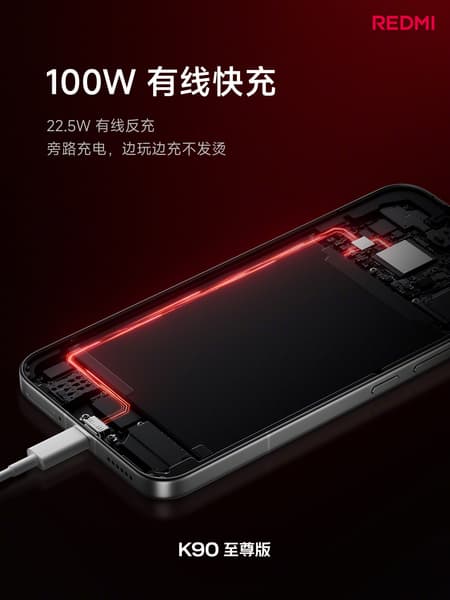 8550 мАч, 100 Вт, IP69, Snapdragon 8 Elite и вентилятор — за 410 долларов. Представлен Redmi K90 Ultra - 3