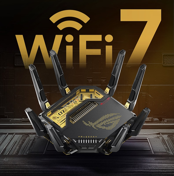Wi-Fi 7, 10-гигабитные порты и суммарная скорость до 13 000 Мбит с. Представлен новый роутер Asus ROG Octopus 7 - 1 Wi-Fi 7, 10-гигабитные порты и суммарная скорость до 13 000 Мбит с. Представлен новый роутер Asus ROG Octopus 7 - 1
