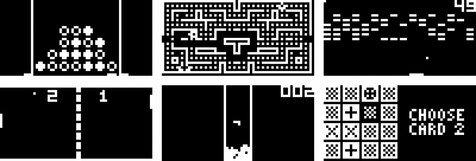 Самые классические игры для CHIP-8