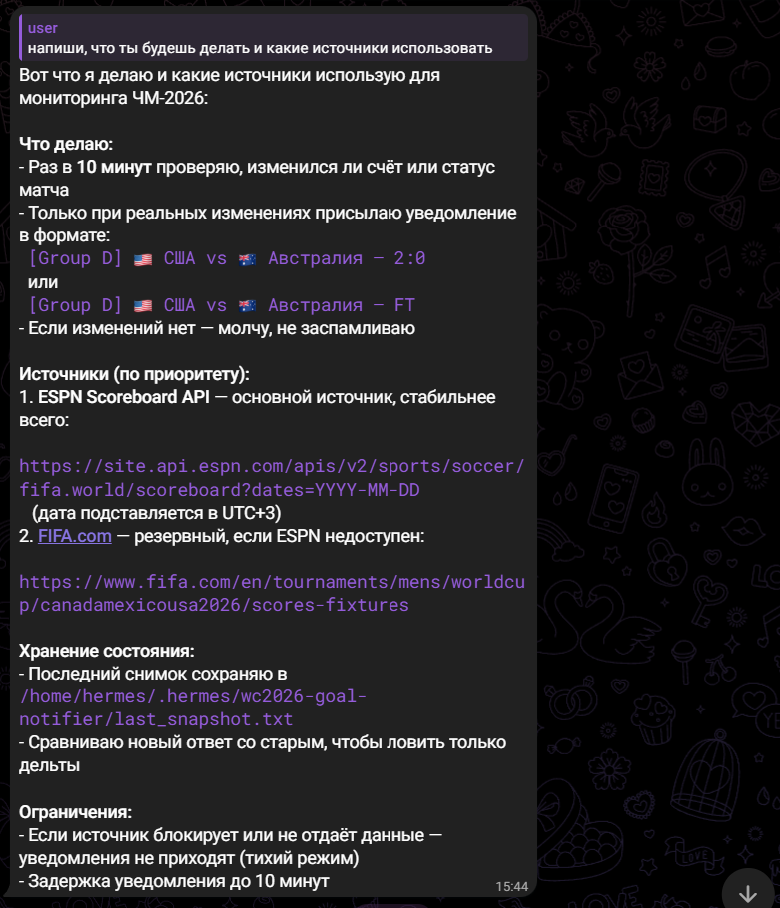 Как установить Hermes на VPS. Один из лучших агентов в 2026 году - 21