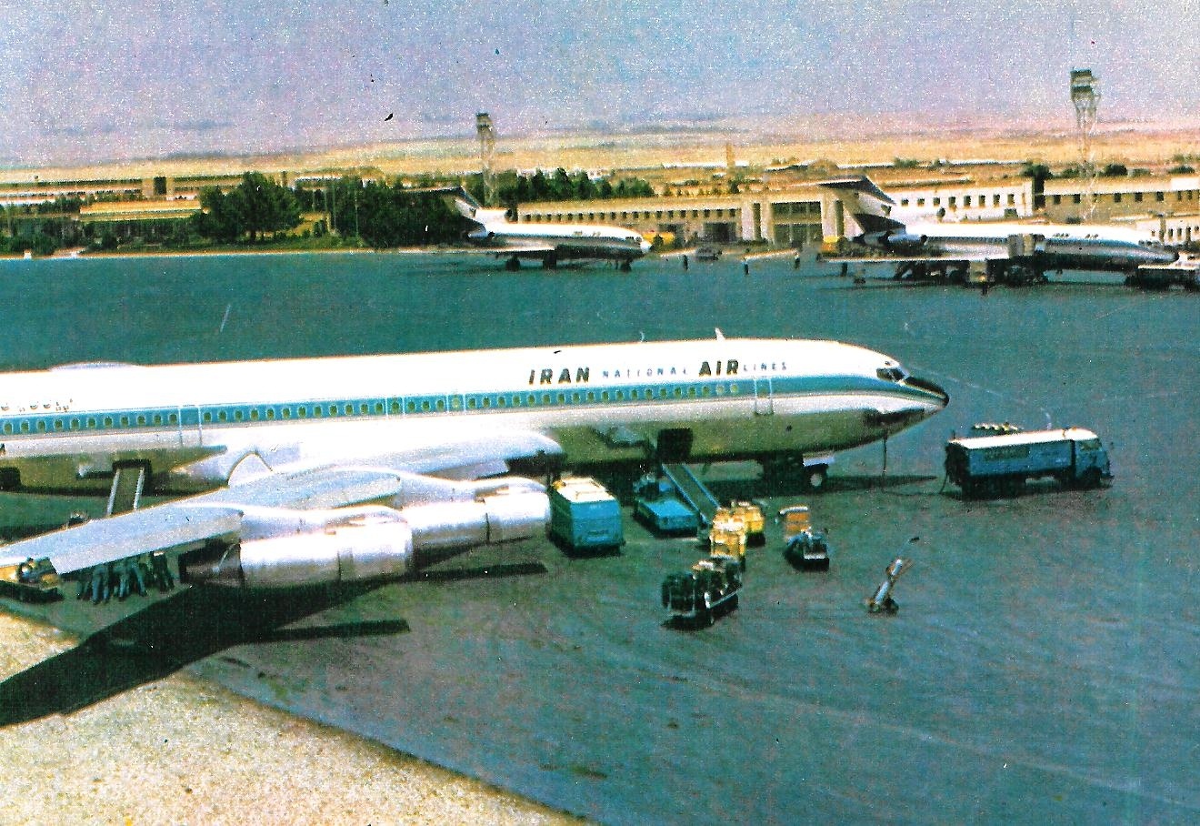 Самолёт Iran Air в Мехрабаде, 1970-е