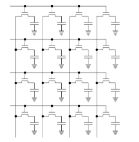 Фиг.14 DRAM 4x4 (отсюда)  