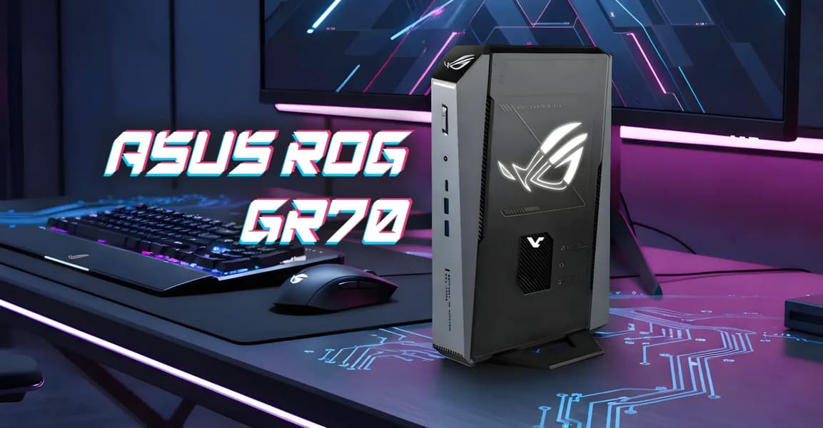 Топовый 16-ядерник Ryzen 9 9955HX3D и GeForce RTX 5070 Laptop в корпусе объемом менее 3 литров. Мощный игровой мини-ПК ROG GR70 вышел в продажу - 1 Топовый 16-ядерник Ryzen 9 9955HX3D и GeForce RTX 5070 Laptop в корпусе объемом менее 3 литров. Мощный игровой мини-ПК ROG GR70 вышел в продажу - 1