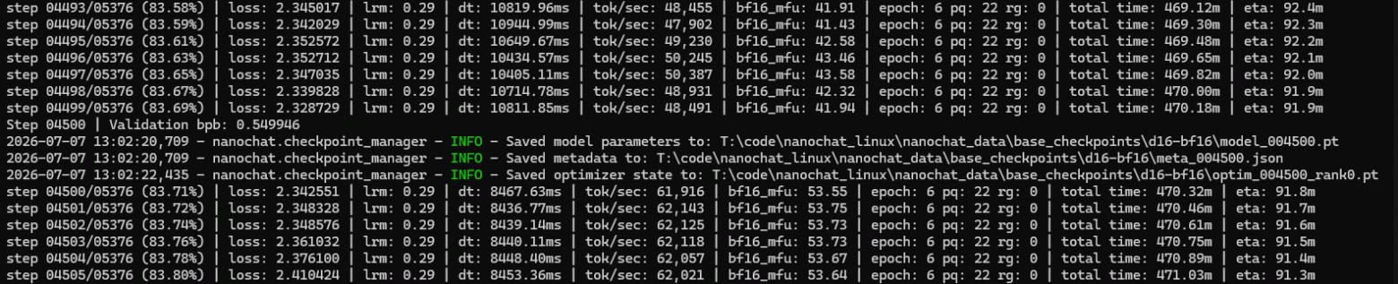 habrGPT. Обучим LLM 0.5B с нуля на статьях Хабра с помощью nanochat от Карпатого. Обучение fp8 дома и сравнение с bf16 - 68 habrGPT. Обучим LLM 0.5B с нуля на статьях Хабра с помощью nanochat от Карпатого. Обучение fp8 дома и сравнение с bf16 - 68