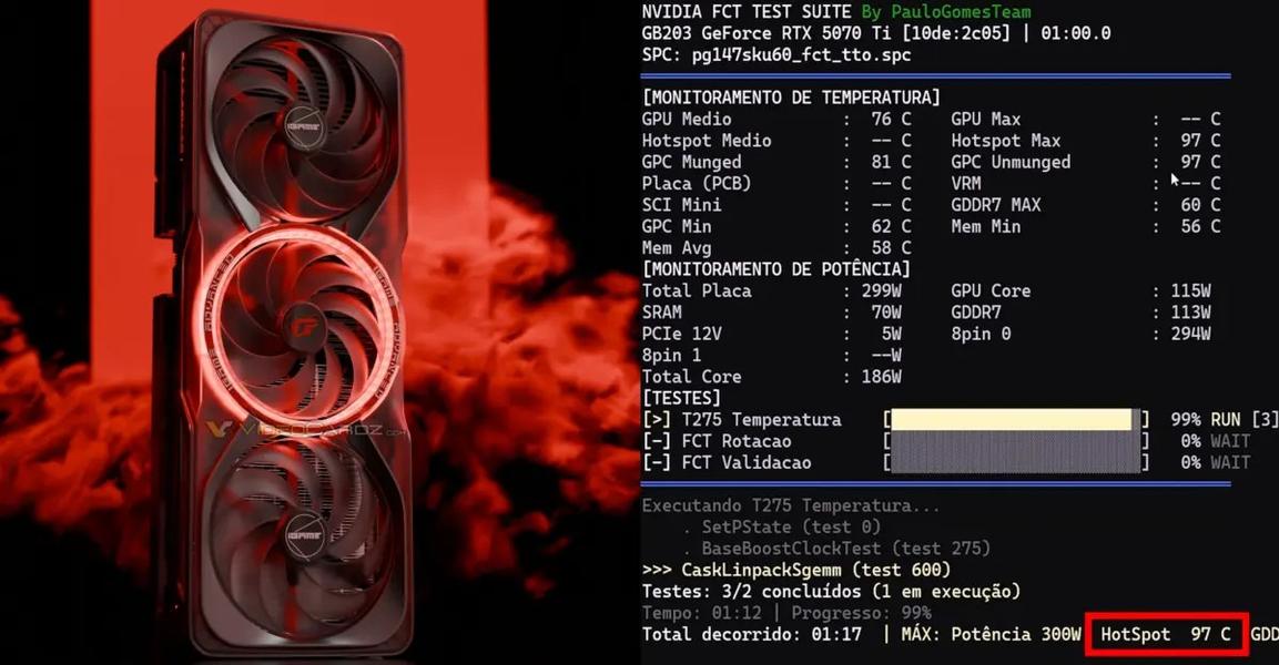 Энтузиастам удалось разблокировать датчик температуры HotSpot у видеокарт GeForce RTX 50, который заблокировала Nvidia - 1