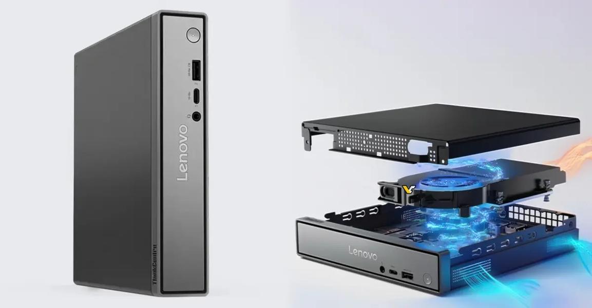 Тонкий литровый мини-ПК, который справится и с играми. Lenovo выпустила ThinkCentre neo 50q Gen 6 - 2 Тонкий литровый мини-ПК, который справится и с играми. Lenovo выпустила ThinkCentre neo 50q Gen 6 - 2