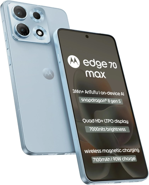 Кремниево-углеродная батарея нового поколения на 7100 мА•ч, камера Sony, Snapdragon 8 Gen 5, защита IP69, MIL-STD-810H и экран 144 Гц. Представлен Motorola Edge 70 Max - 1 Кремниево-углеродная батарея нового поколения на 7100 мА•ч, камера Sony, Snapdragon 8 Gen 5, защита IP69, MIL-STD-810H и экран 144 Гц. Представлен Motorola Edge 70 Max - 1