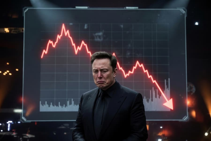 Капитализация SpaceX упала на $1 трлн, а Маск обеднел на сотни миллиардов долларов. После крупнейшего в истории IPO акции компании сильно подешевели - 1