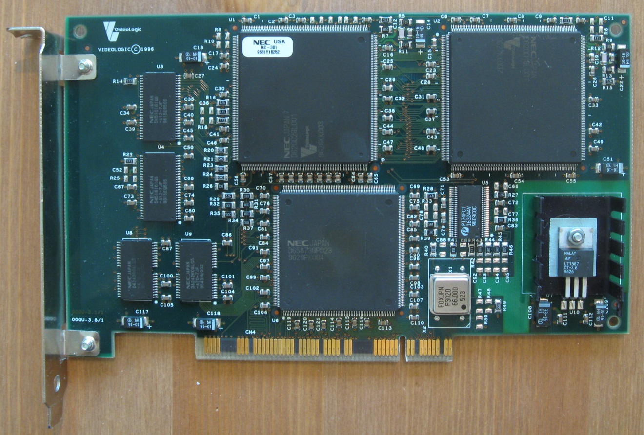 Видеокарта VideoLogic Midas 3, моя мечта. Фото с сайта Vintage3D