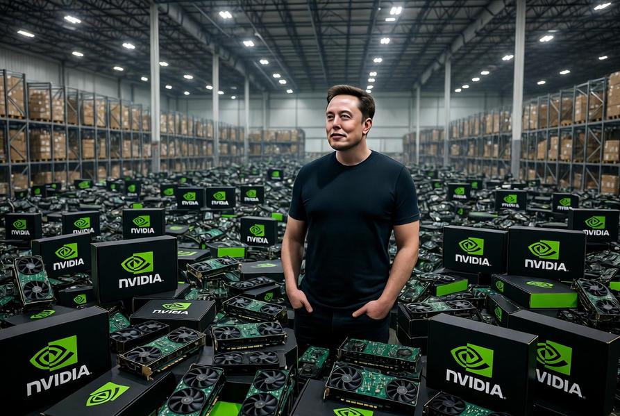 52 млрд долларов за чипы Nvidia? Маск заявил, что SpaceX не делала супер-заказ - 1 52 млрд долларов за чипы Nvidia? Маск заявил, что SpaceX не делала супер-заказ - 1