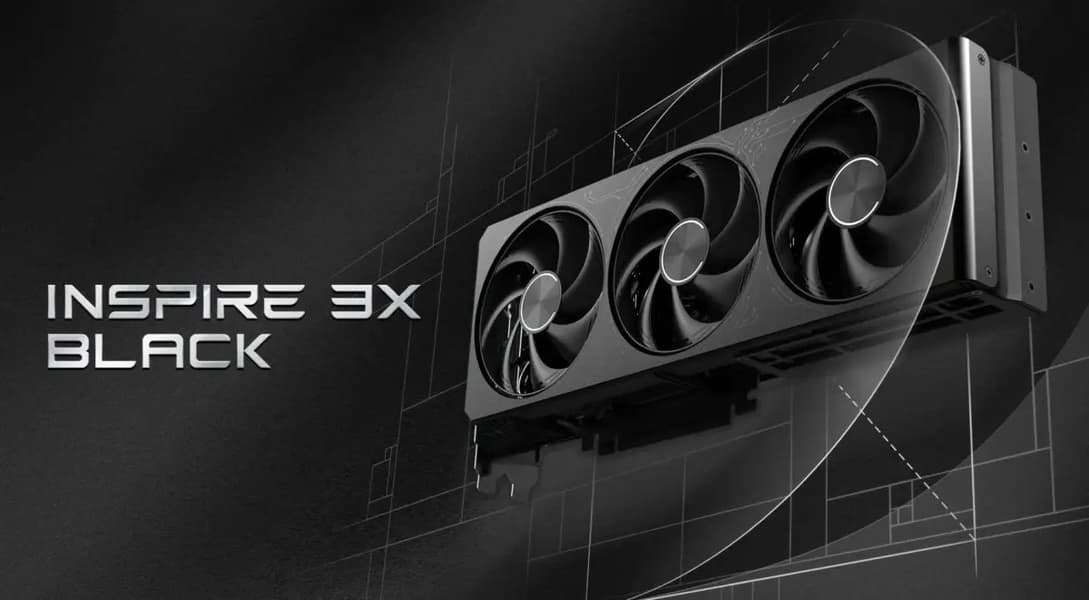 Достаточно компактная и полностью чёрная GeForce RTX 5080. MSI представила модель Inspire 3X Black - 1 Достаточно компактная и полностью чёрная GeForce RTX 5080. MSI представила модель Inspire 3X Black - 1