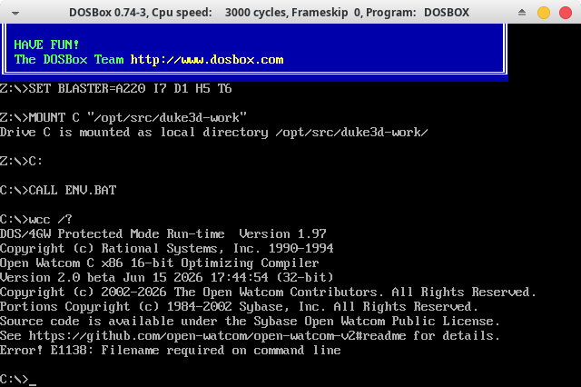 Легенда о хардкоре: Duke Nukem 3D, Watcom и FreeBSD - 19 Легенда о хардкоре: Duke Nukem 3D, Watcom и FreeBSD - 19