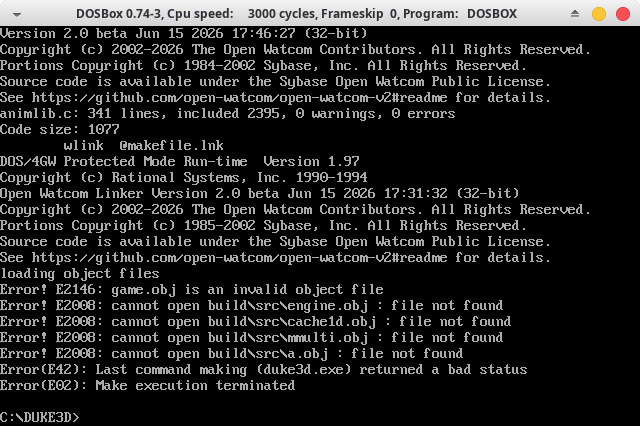 Легенда о хардкоре: Duke Nukem 3D, Watcom и FreeBSD - 21 Легенда о хардкоре: Duke Nukem 3D, Watcom и FreeBSD - 21