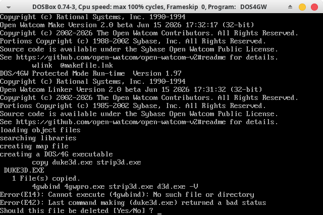 Легенда о хардкоре: Duke Nukem 3D, Watcom и FreeBSD - 25 Легенда о хардкоре: Duke Nukem 3D, Watcom и FreeBSD - 25