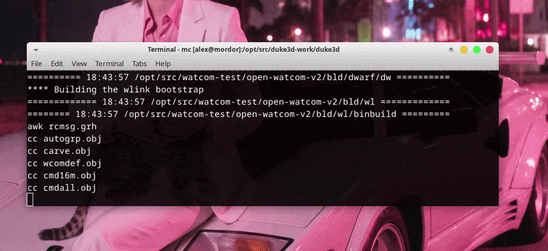 Тот самый процесс, уникальный в своем безумии: так собирается OpenWatcom под FreeBSD