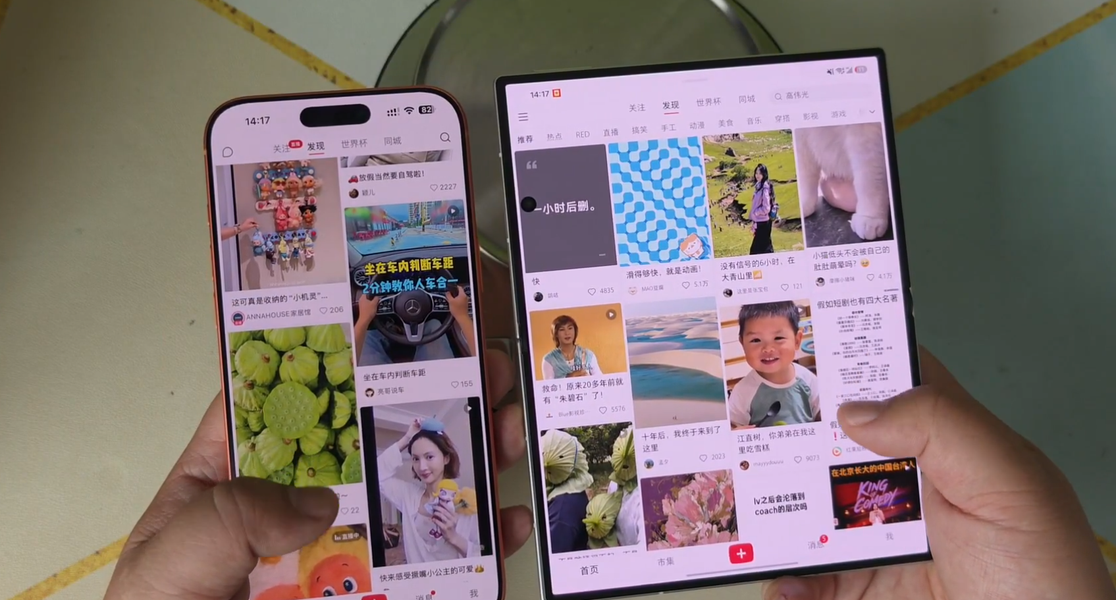 Samsung наглядно показала Apple, зачем нужны такие смартфоны — Samsung Galaxy Z Fold 8 сравнили с iPhone 17 Pro Max - 1 Samsung наглядно показала Apple, зачем нужны такие смартфоны — Samsung Galaxy Z Fold 8 сравнили с iPhone 17 Pro Max - 1