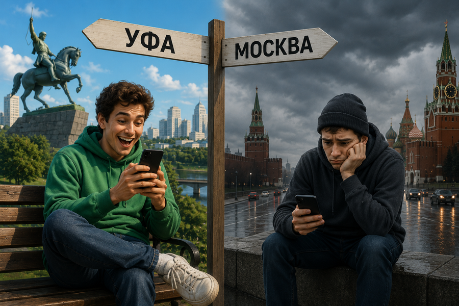 Уфа стала столицей мобильного интернета в России — Москва отстает более чем в два раза - 1 Уфа стала столицей мобильного интернета в России — Москва отстает более чем в два раза - 1