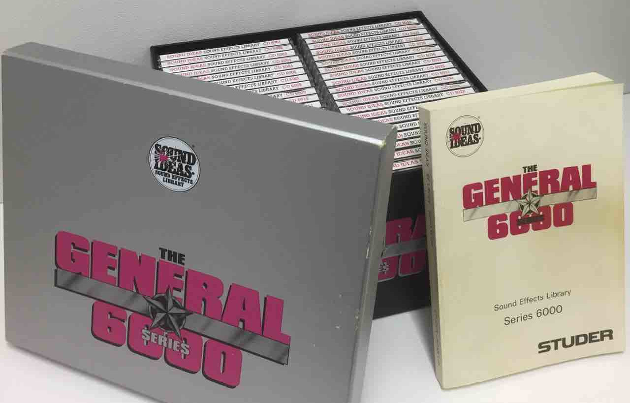 Сборник звуковых эффектов Sound Ideas General Series 6000