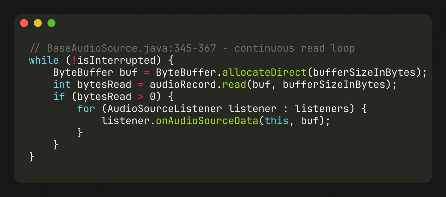 audio loop