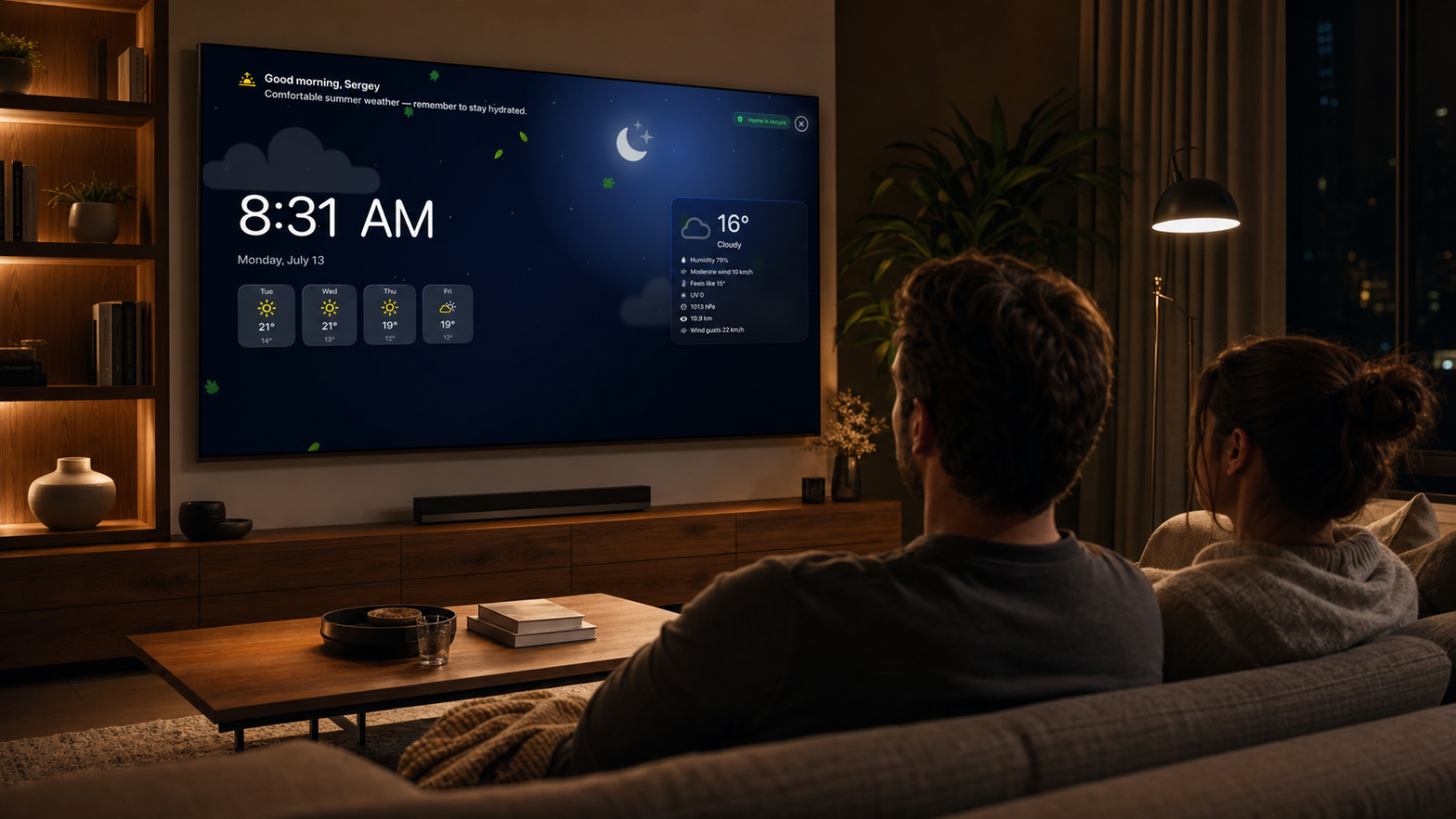 Ambient mode на Apple TV