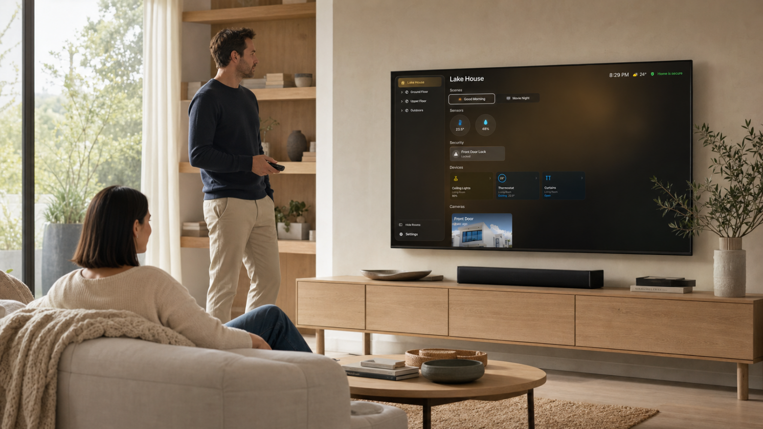 HomeDeck for HomeKit на Apple TV