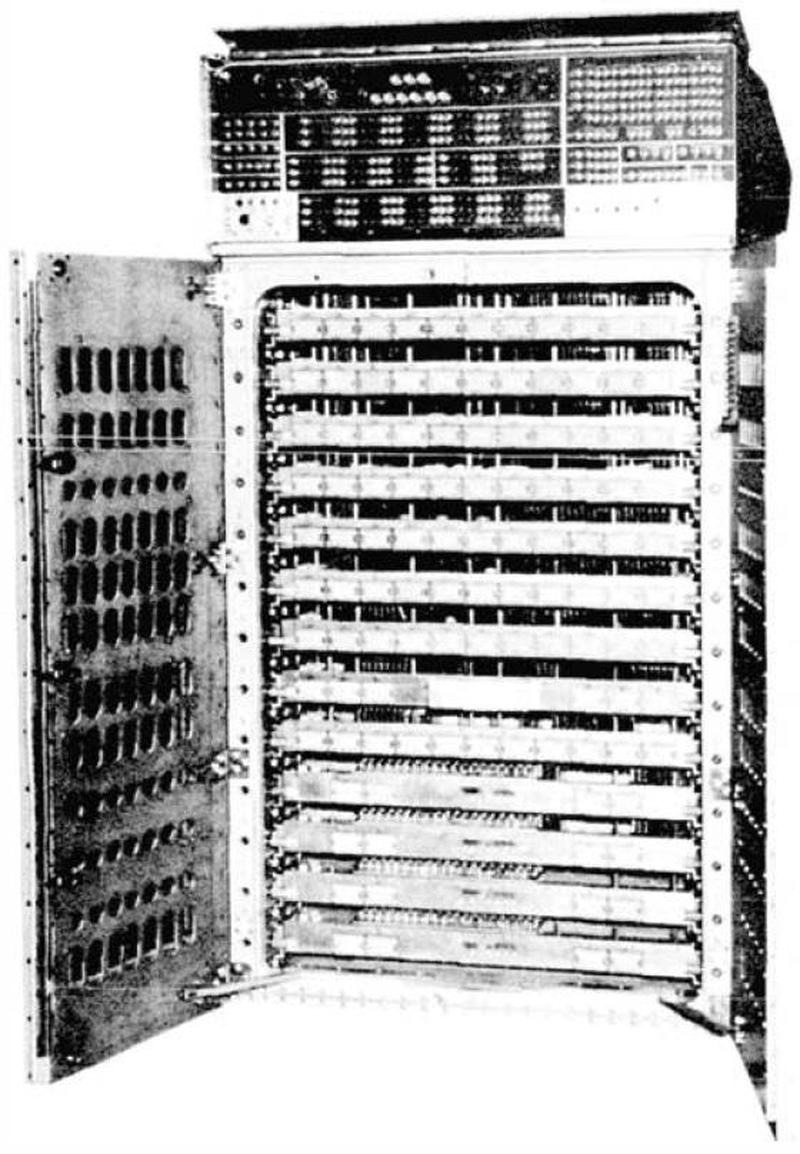 The Univac 624B computer. From Apollo Unified S-Band System.