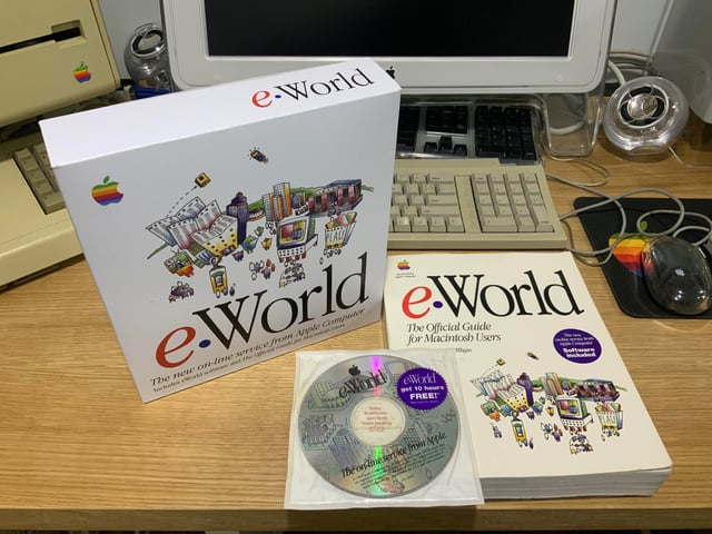 Самый ламповый проект Apple, который с треском провалился - 6 eWorld: Apple's Second Online Service : r/VintageApple