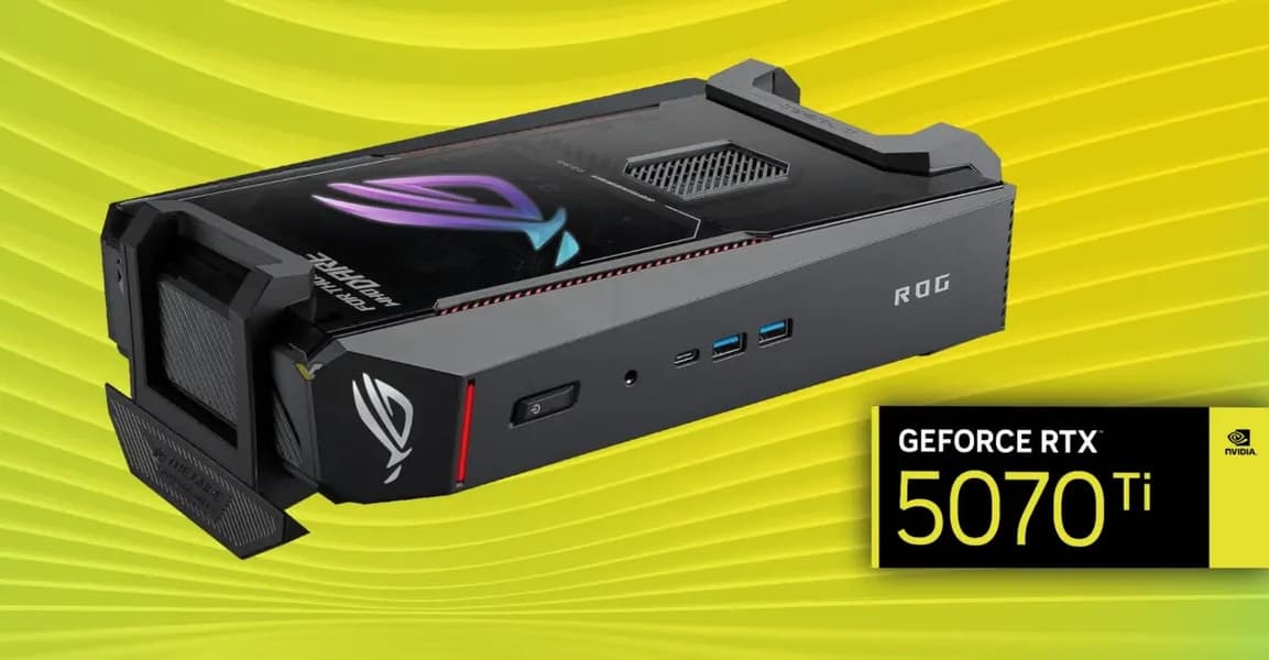 Маленький NUC, но игровой и от Asus. Представлен ROG NUC 16 с GeForce RTX 5070 Ti Laptop - 1 Маленький NUC, но игровой и от Asus. Представлен ROG NUC 16 с GeForce RTX 5070 Ti Laptop - 1