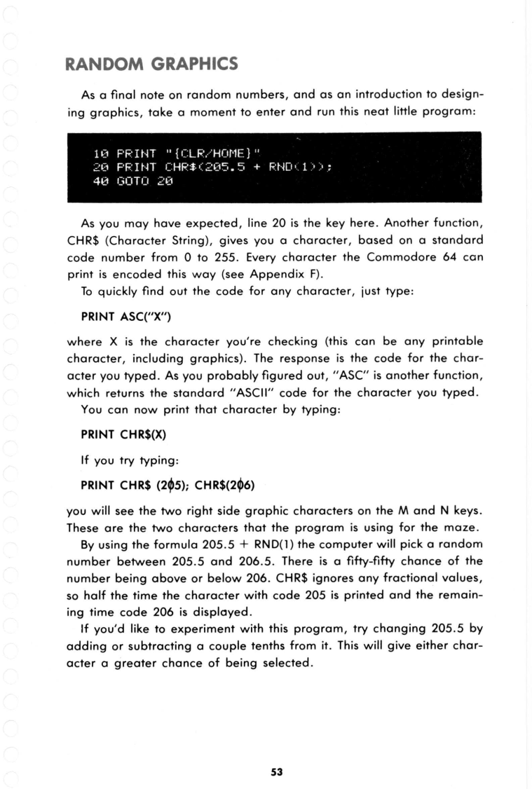 Страница из Commodore 64 User's Guide