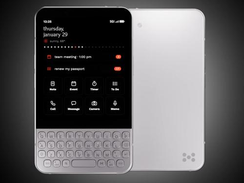 Алюминиевый корпус, физическая клавиатура QWERTY и обычный экран OLED вместо E Ink. Анонсирован необычный Minimal Phone 2 - 1 Фото 1
