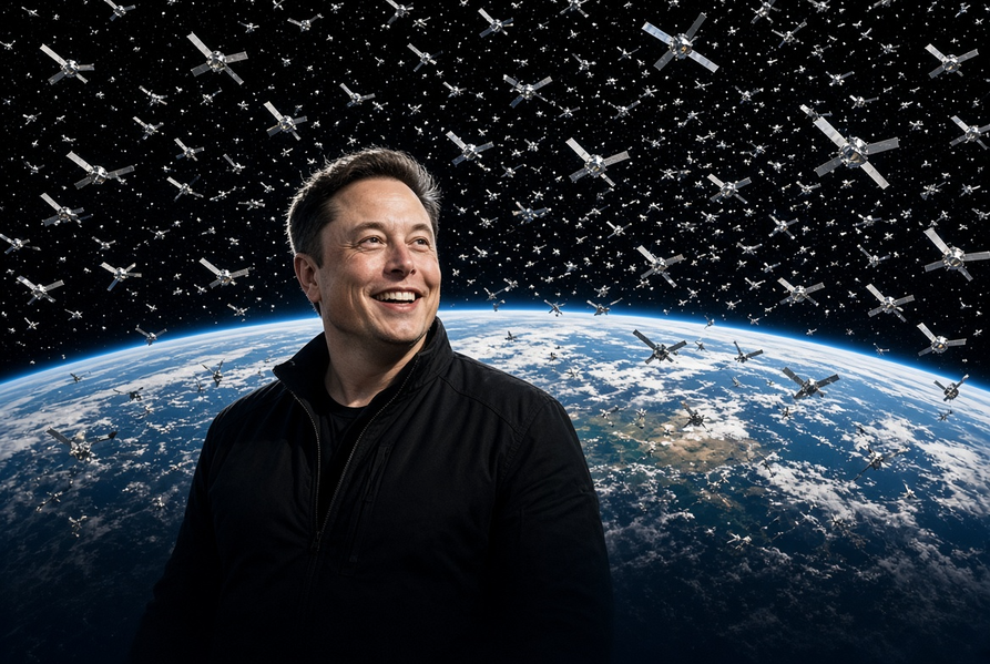 Группировка Starlink увеличится до 100 000 спутников, а новые версии будут в 50 раз быстрее текущего поколения - 1 Группировка Starlink увеличится до 100 000 спутников, а новые версии будут в 50 раз быстрее текущего поколения - 1