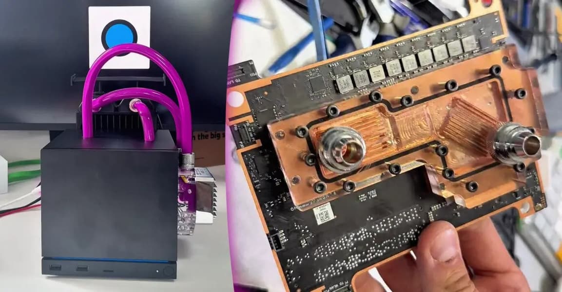 К Steam Machine подключили Radeon RX 9070 XT, но пришлось вытащить из ПК SSD. Пользователи начинают экспериментировать со своими устройствами - 2 К Steam Machine подключили Radeon RX 9070 XT, но пришлось вытащить из ПК SSD. Пользователи начинают экспериментировать со своими устройствами - 2