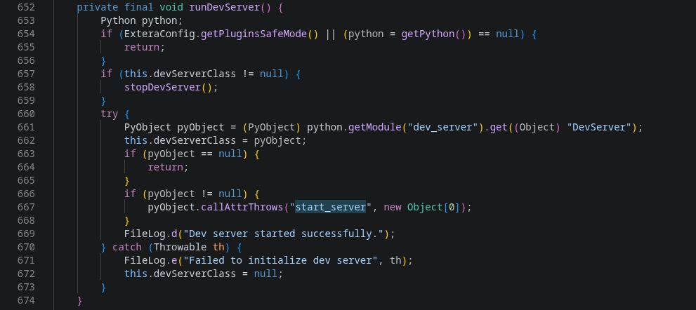 PythonPluginsEngine.java, 652-674 строки