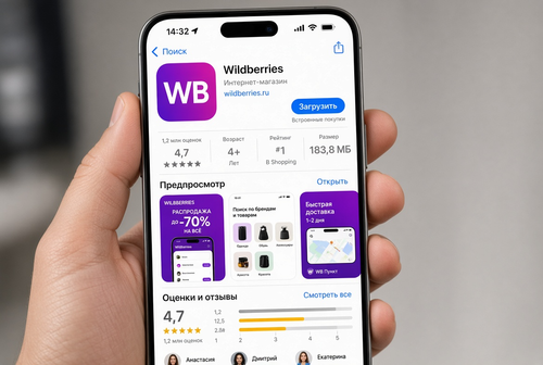 Wildberries удалили из американского App Store — и уже вернули обратно - 1 Фото 1