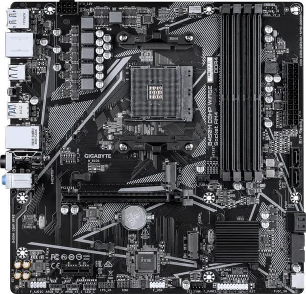Gigabyte «воскресила» чипсет из 2018 года, чтобы создать новые системные платы. Представлены B450M D3HP и B450M D3HP WIFI6E - 1 Gigabyte «воскресила» чипсет из 2018 года, чтобы создать новые системные платы. Представлены B450M D3HP и B450M D3HP WIFI6E - 1