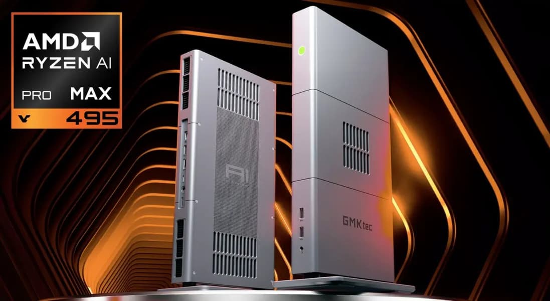 Один из первых мини-ПК на основе Ryzen AI Max+ PRO 495 засветился в Сети. Это будет модель GMKtec EVO-X5 - 1 Один из первых мини-ПК на основе Ryzen AI Max+ PRO 495 засветился в Сети. Это будет модель GMKtec EVO-X5 - 1
