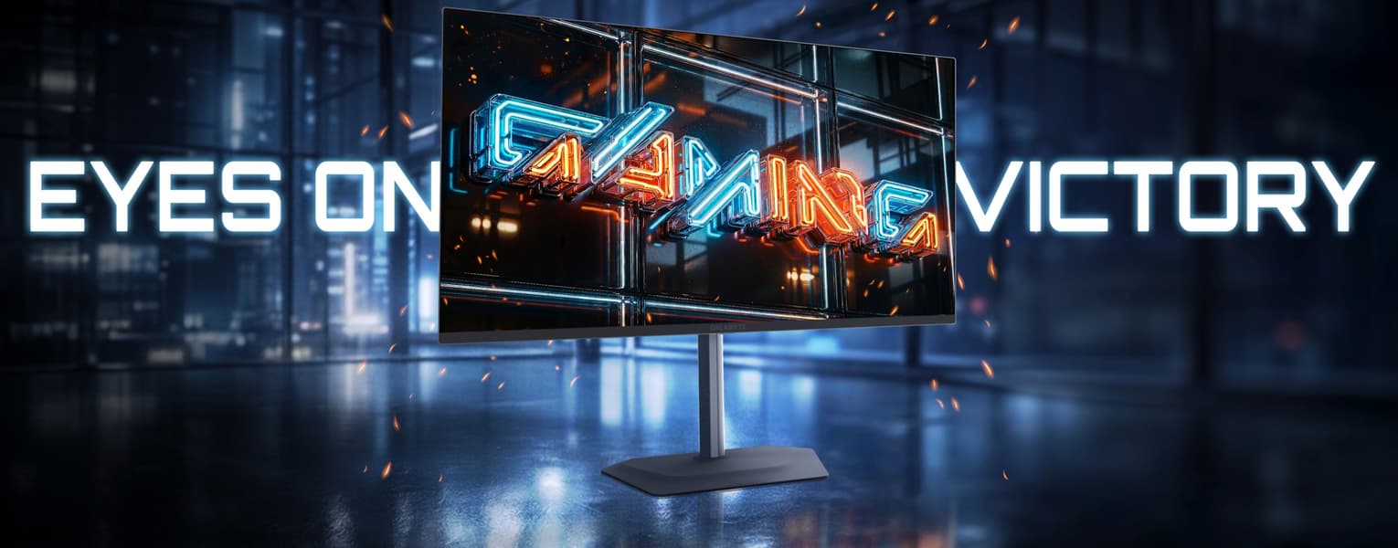 Большой OLED-монитор на панели нового поколения за 1000 долларов. Gigabyte представила M032U24 - 1 Большой OLED-монитор на панели нового поколения за 1000 долларов. Gigabyte представила M032U24 - 1