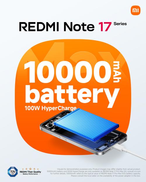 Первый смартфон Xiaomi с батареей 10 000 мАч. Redmi Note 17 Pro Max выходит на глобальный рынок 27 августа - 2 Фото 1