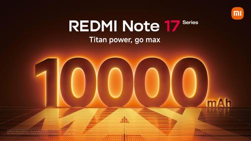 Первый смартфон Xiaomi с батареей 10 000 мАч. Redmi Note 17 Pro Max выходит на глобальный рынок 27 августа - 1 Фото 1