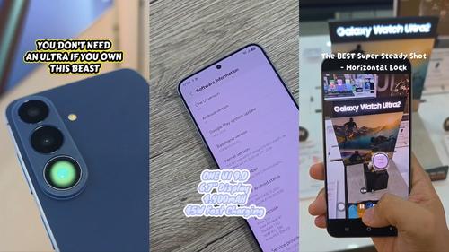 Работающий Samsung Galaxy S26 FE показали на видео за две недели до премьеры - 1 Скриншоты видео Bradley/VerdeSelvans