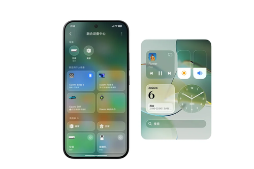 Xiaomi добавит в HyperOS 4 эффект «стекла», как у iPhone — его получат даже старые смартфоны - 1 Фото 1