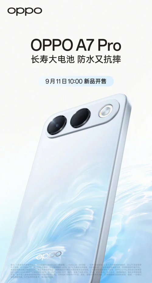 OLED-экран на 120 Гц, батарея 8000 мА•ч, зарядка 80 Вт и цена около $300. Представлен смартфон Oppo A7 Pro - 1 Фото 1